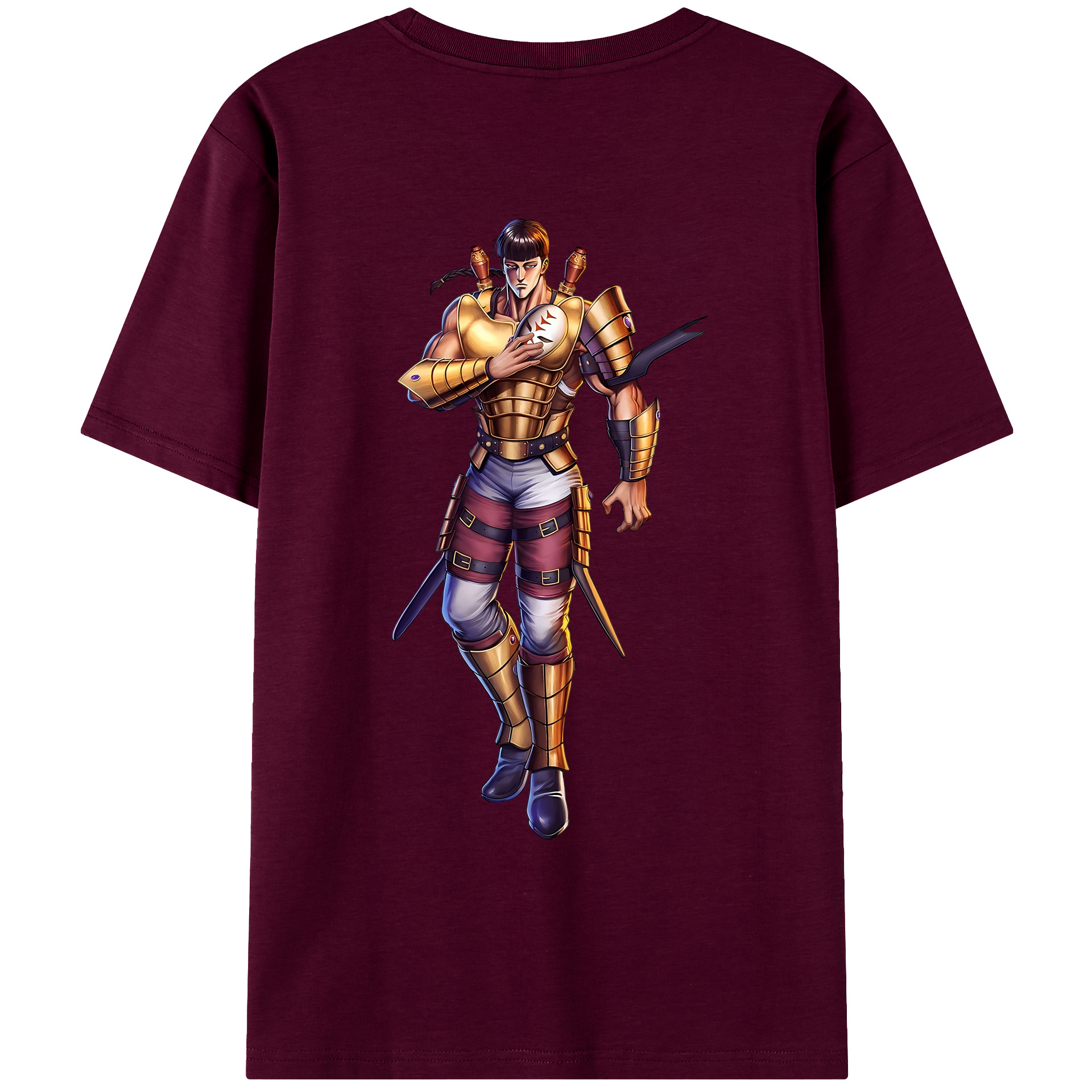 （画像用） 北斗の拳 Fist of the North Star レディース半袖Tシャツ(バックプリント)